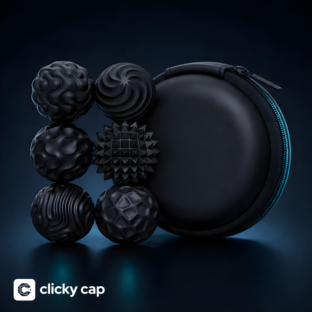 Clicky Cap - Magnetic Silent Fidget