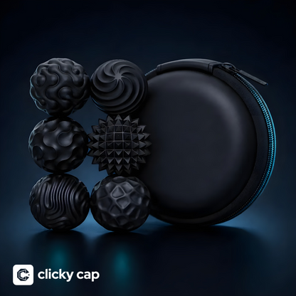 Clicky Cap - Magnetic Silent Fidget
