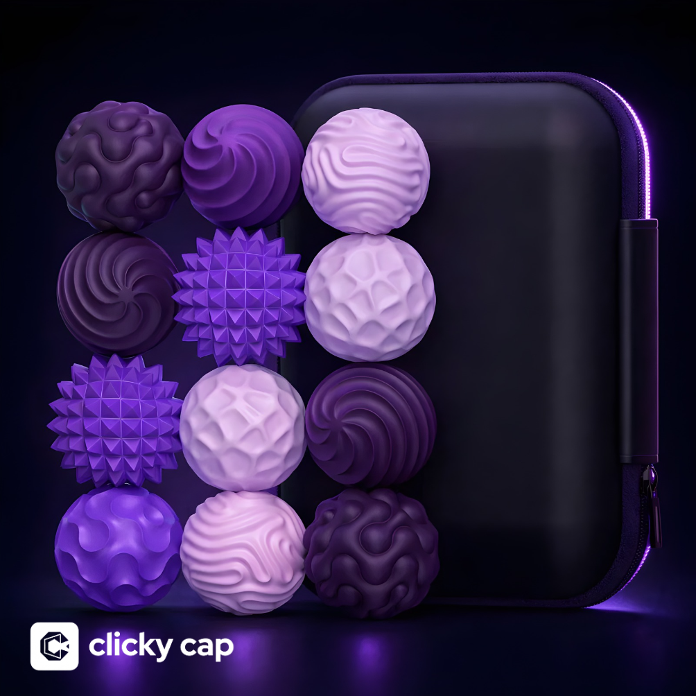 Clicky Cap - Magnetic Silent Fidget