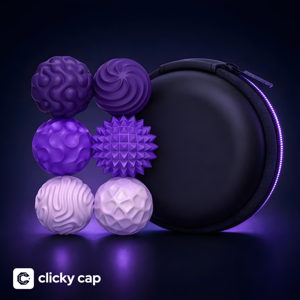 Clicky Cap - Magnetic Silent Fidget