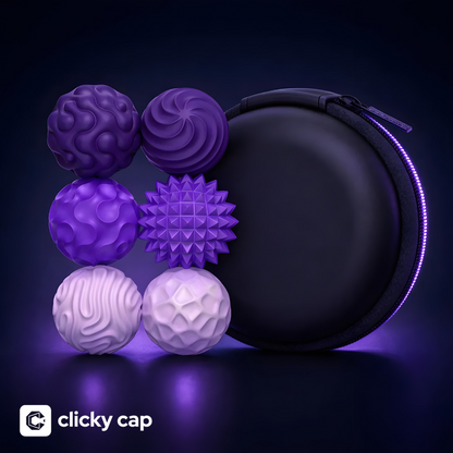 Clicky Cap - Magnetic Silent Fidget