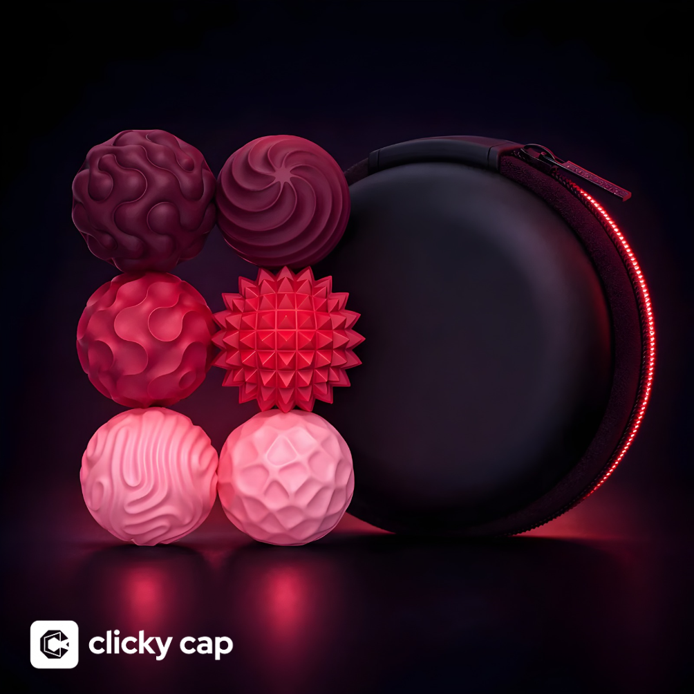 Clicky Cap - Magnetic Silent Fidget